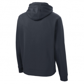 Sport-Tek ST290 Repel Hooded Pullover - Graphite Grey