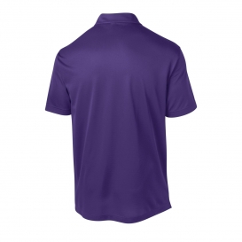 Sport-Tek ST690 PosiCharge Active Textured Polo - Purple