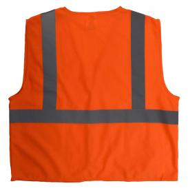 Radians SV2OS Type R Class 2 Economy Solid Safety Vest - Orange