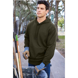 CornerStone CSF630 Tough Fleece Pullover Hoodie - Tundra Green
