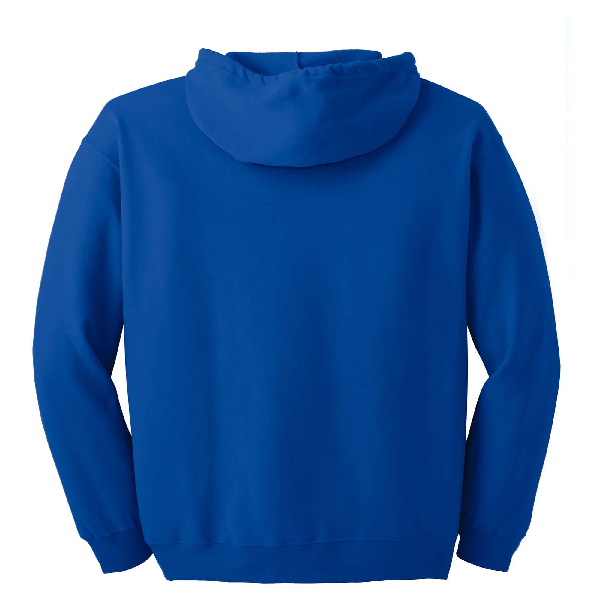 Gildan 18600 Heavy Blend Full-Zip Hooded Sweatshirt - Royal | Full