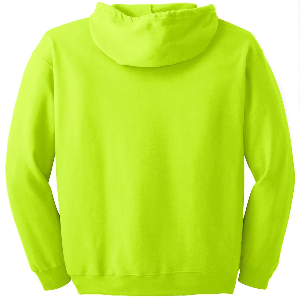 Gildan 18600 Heavy Blend Full-Zip Hooded Sweatshirt - Safety Green ...