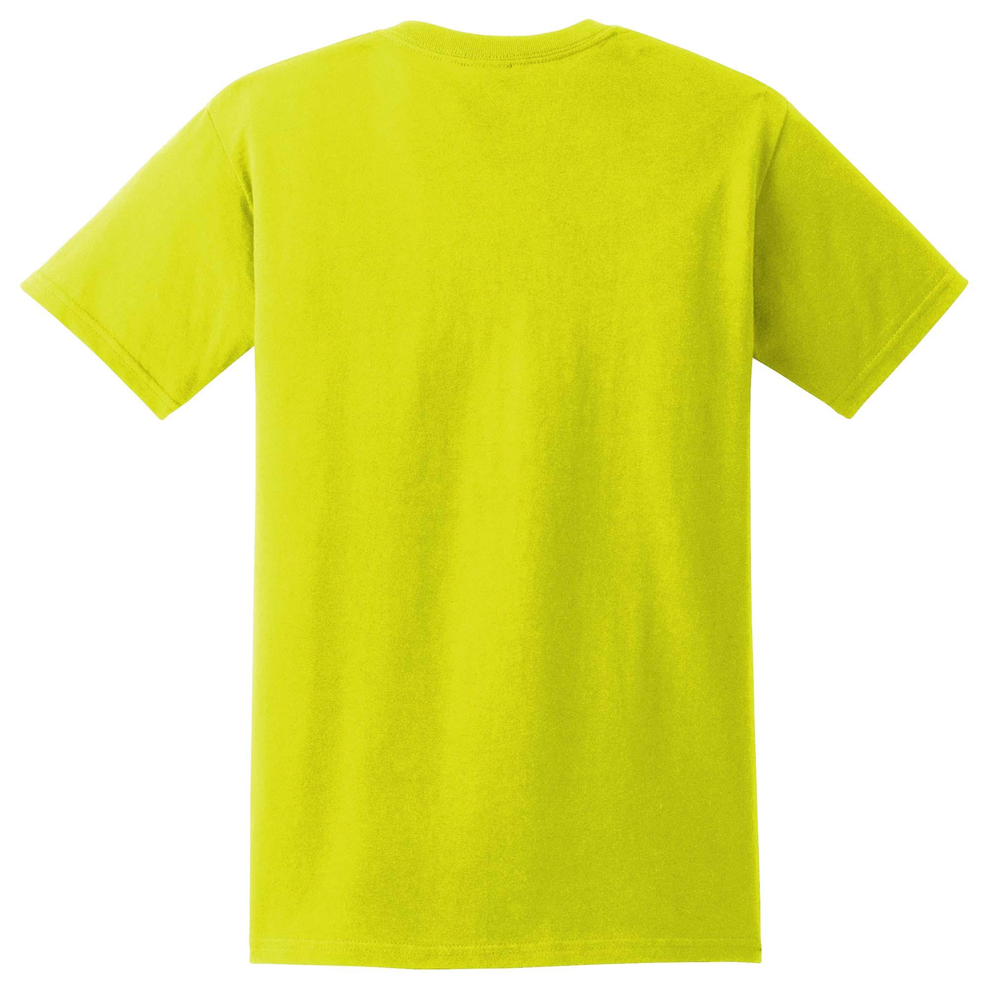 Gildan 2300 Ultra Cotton T-Shirt with Pocket - Safety Green | Full Source