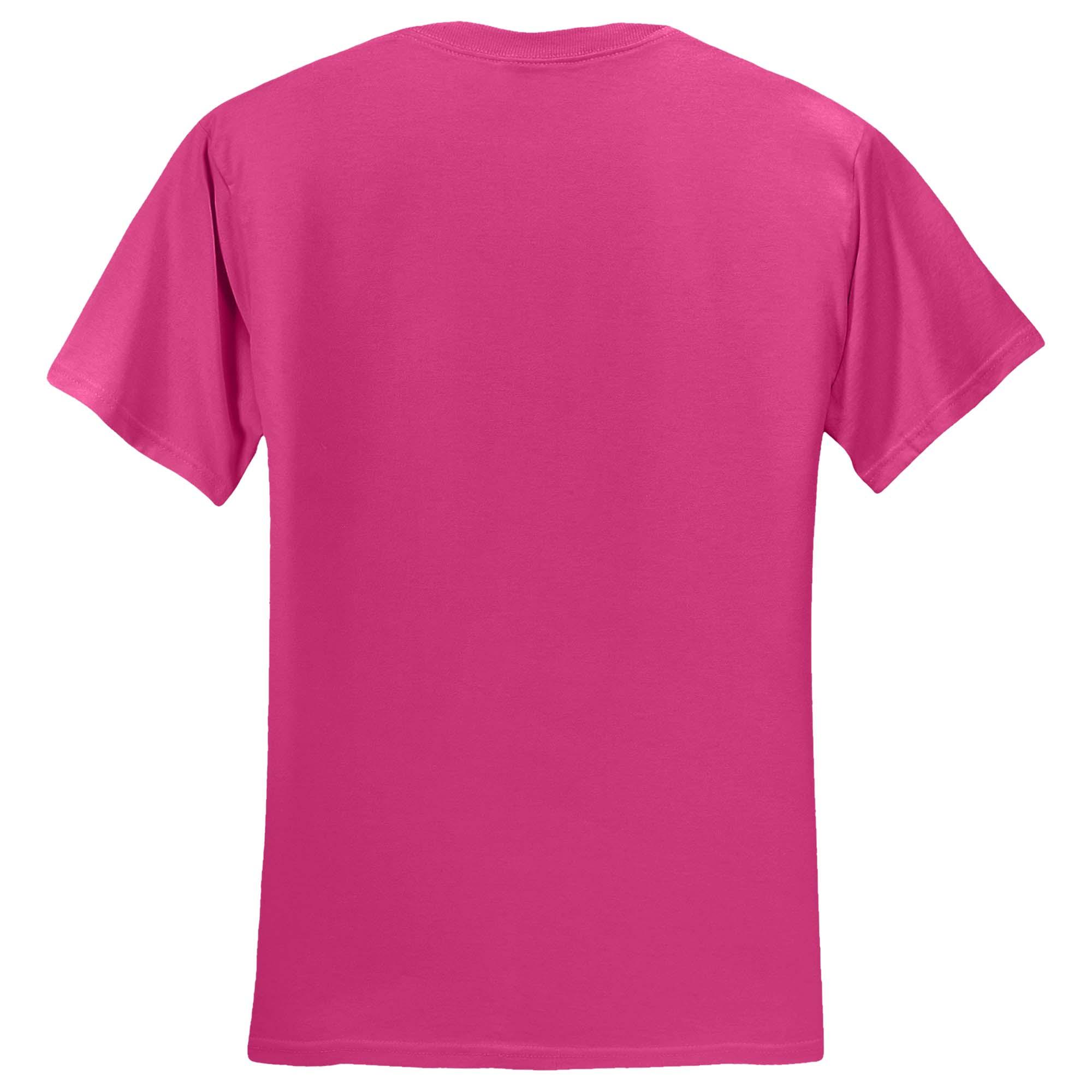 Jerzees 29M Dri-Power 50/50 Cotton/Poly T-Shirt - Cyber Pink
