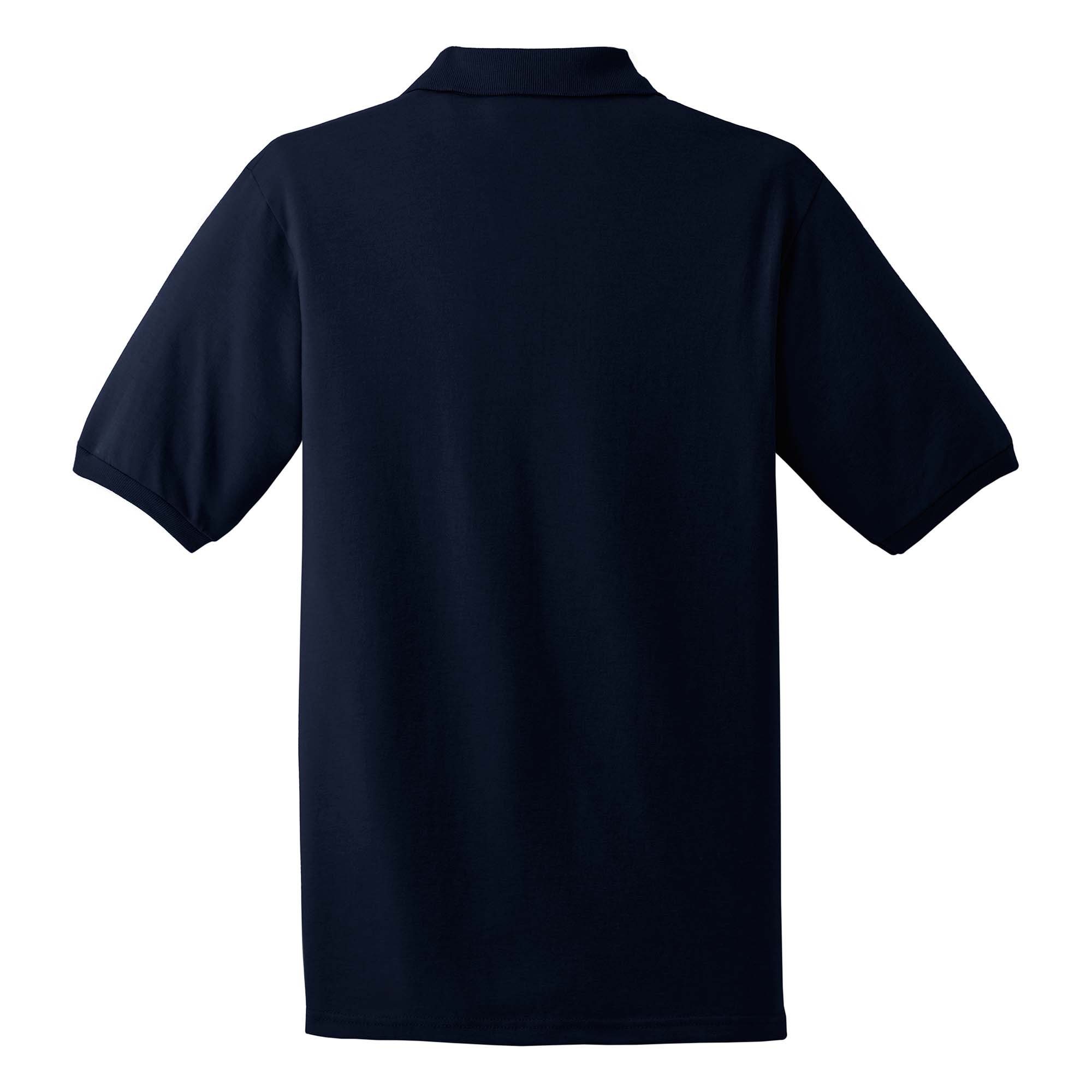 Jerzees 437M SpotShield Jersey Knit Sport Shirt - Navy | Full Source