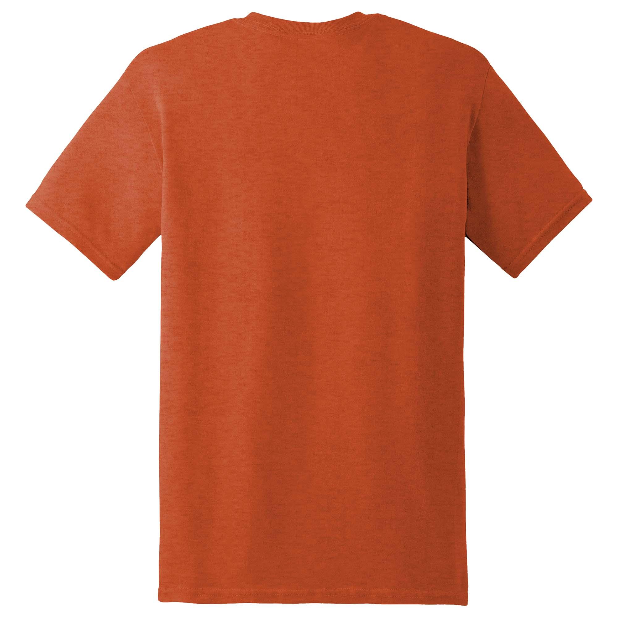 Gildan Men's T-Shirt - Orange - S