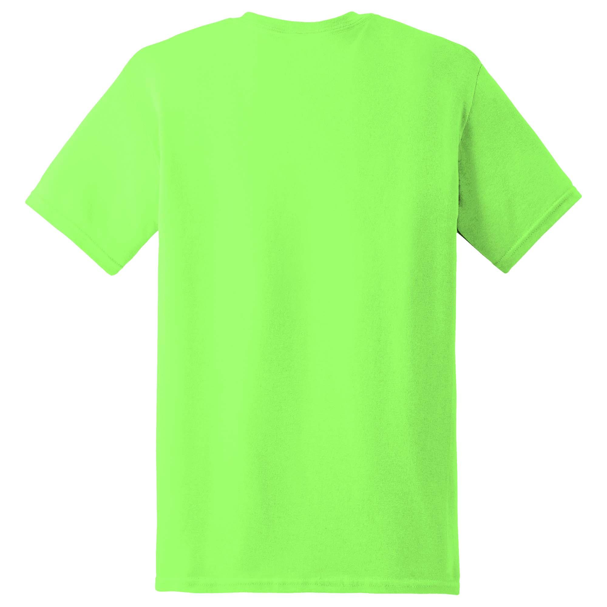 Neon Green Shirt Back - amtrak-spending