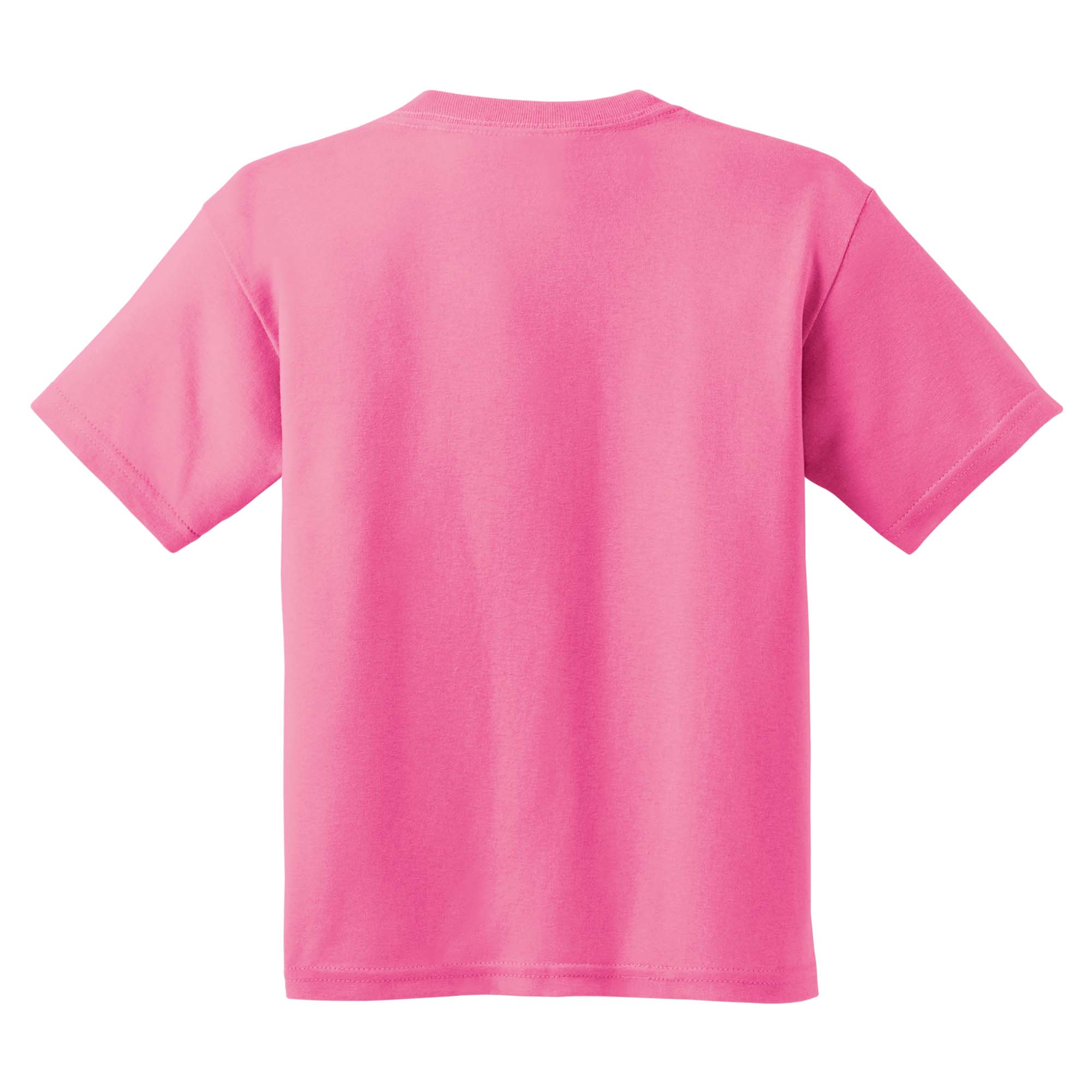 Gildan 5000B Youth Heavy 100% Cotton T-Shirt - Azalea | Full Source
