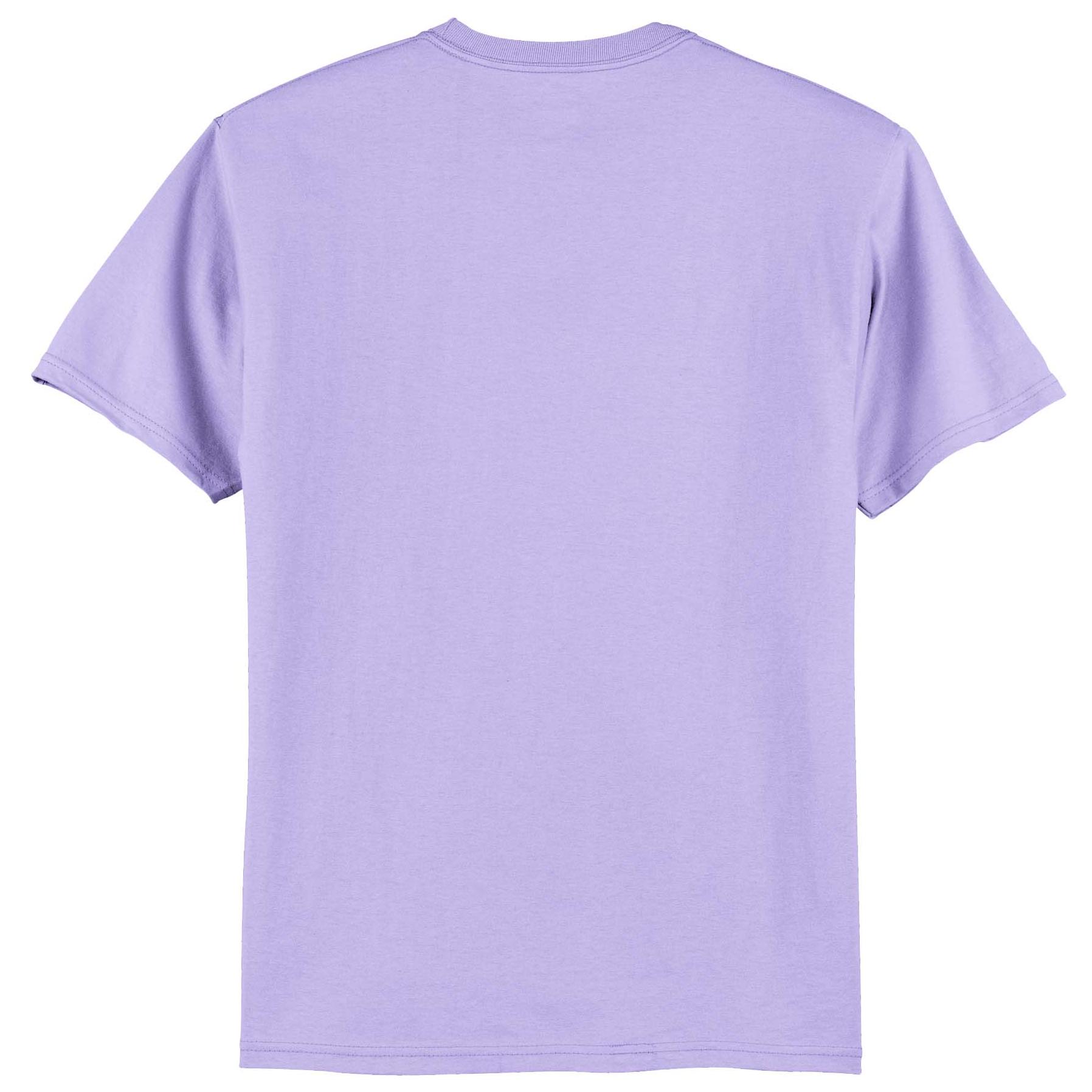 Hanes 5250T Men's 6.1 oz. Tagless T-Shirt - Lavender - L