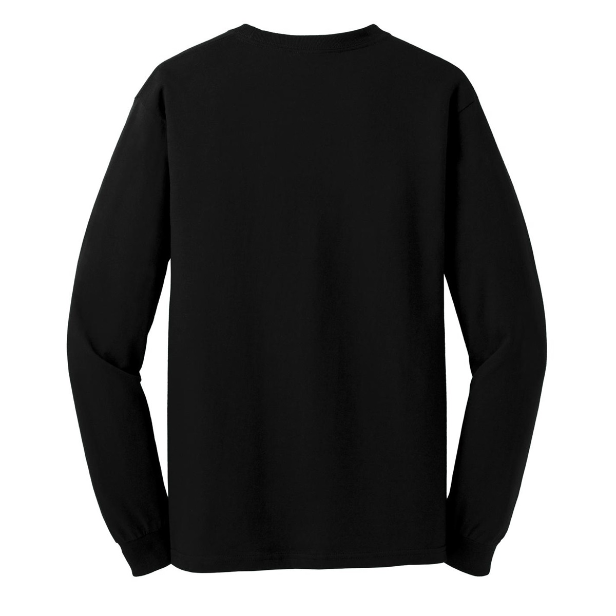 Gildan 5400 Heavy Cotton Long Sleeve T-Shirt - Black | FullSource.com