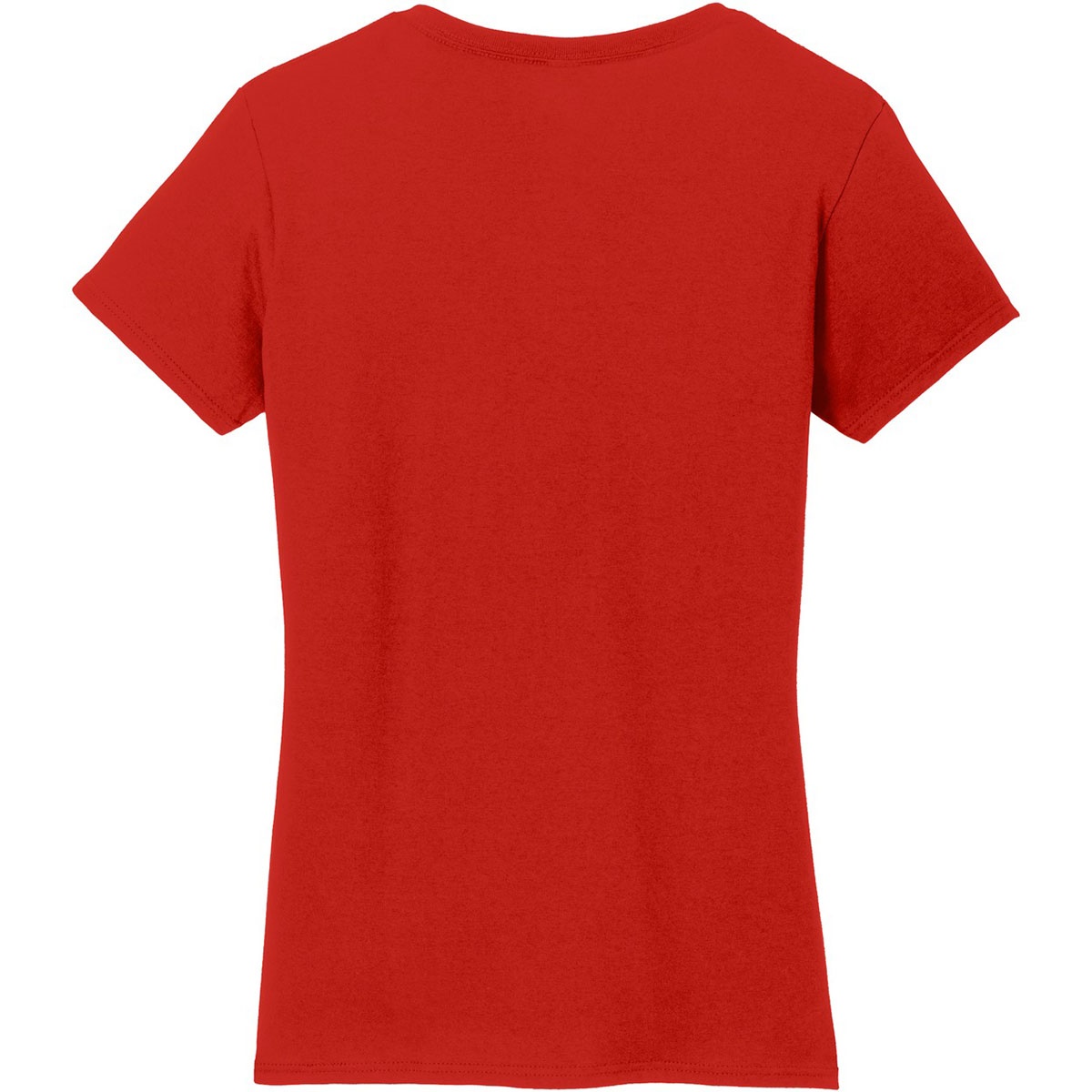 Download Gildan 5V00L Ladies Heavy Cotton V-Neck T-Shirt - Red ...