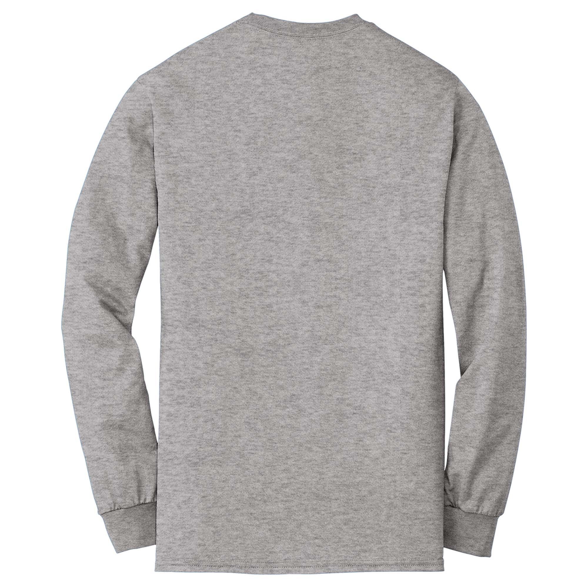 Gildan 8400 Dryblend Long Sleeve T Shirt Sport Grey Full Source