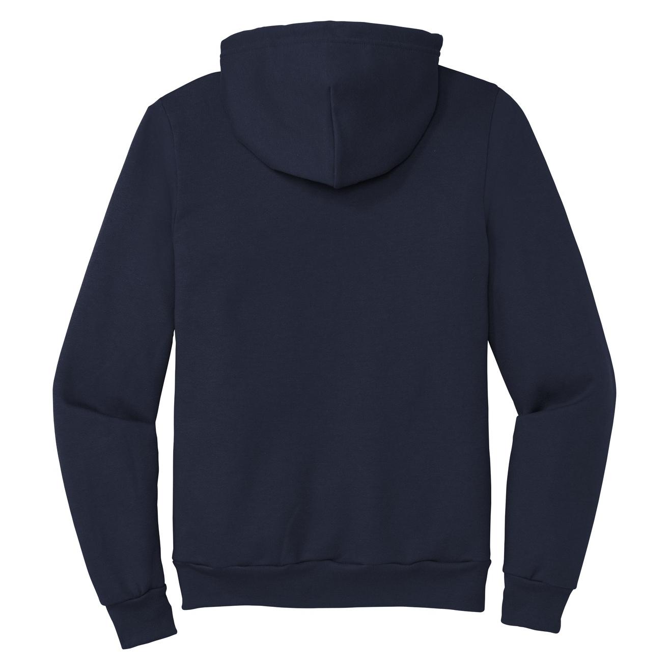 American Apparel F497 USA Collection Flex Fleece Zip Hoodie Navy