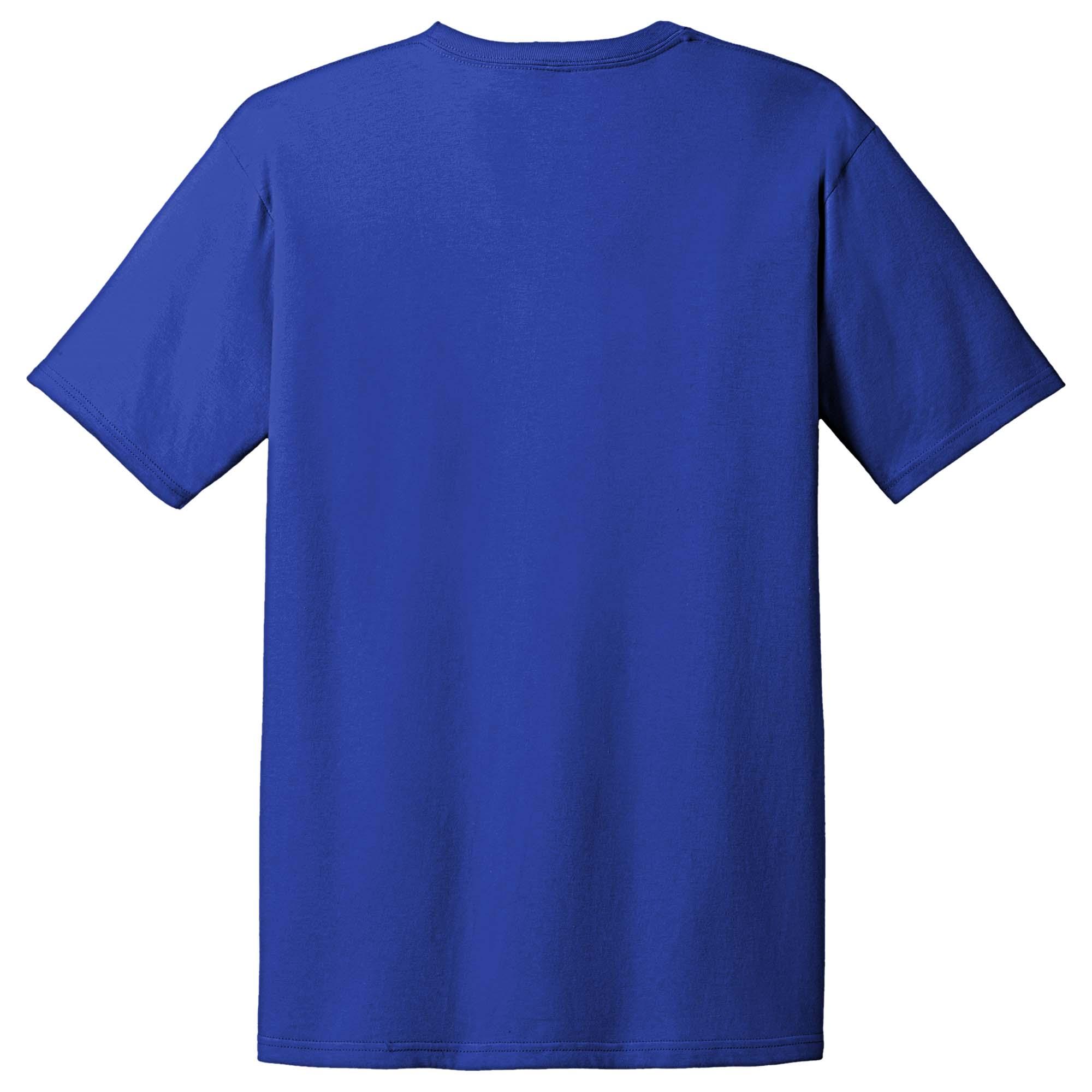 Anvil 980 100% Combed Ring Spun Cotton T-Shirt - Royal Blue | Full Source