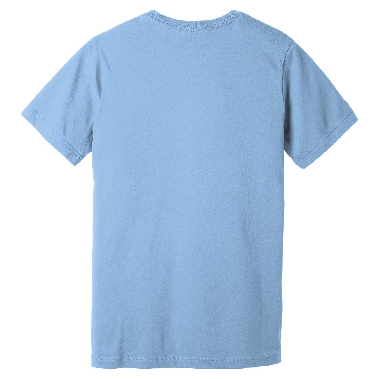 Bella + Canvas BC3001 Unisex Jersey Short Sleeve Tee Baby Blue Full