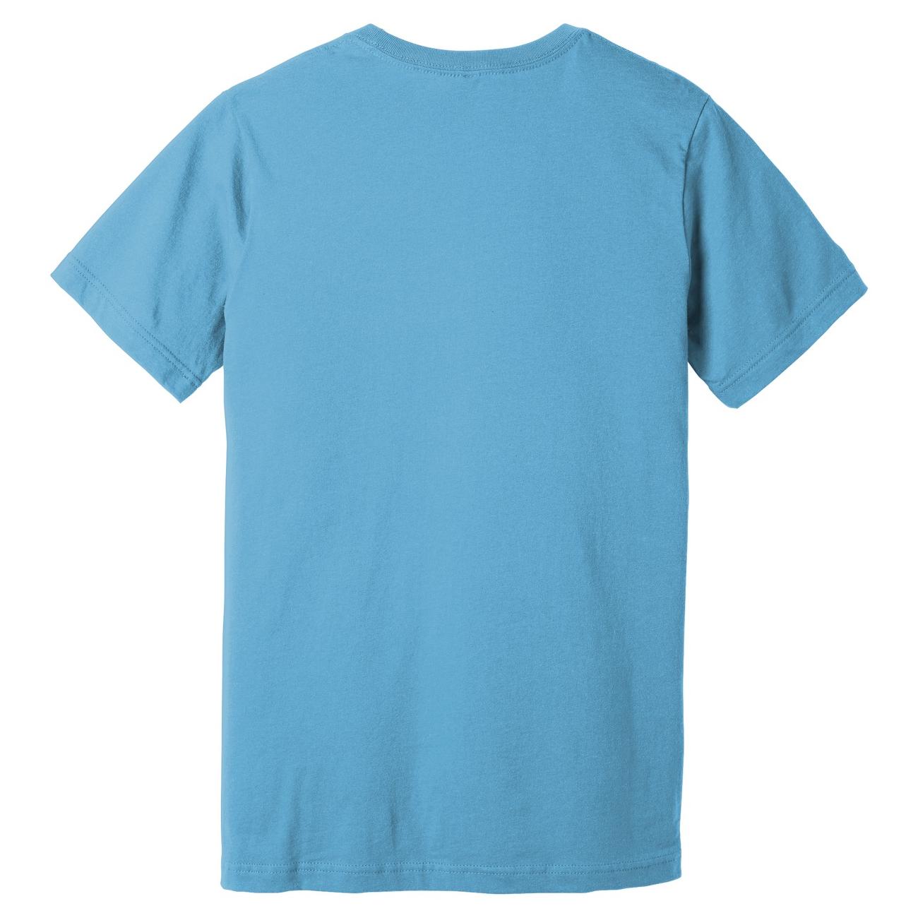 Bella + Canvas BC3001 Unisex Jersey Short Sleeve Tee - Ocean Blue ...