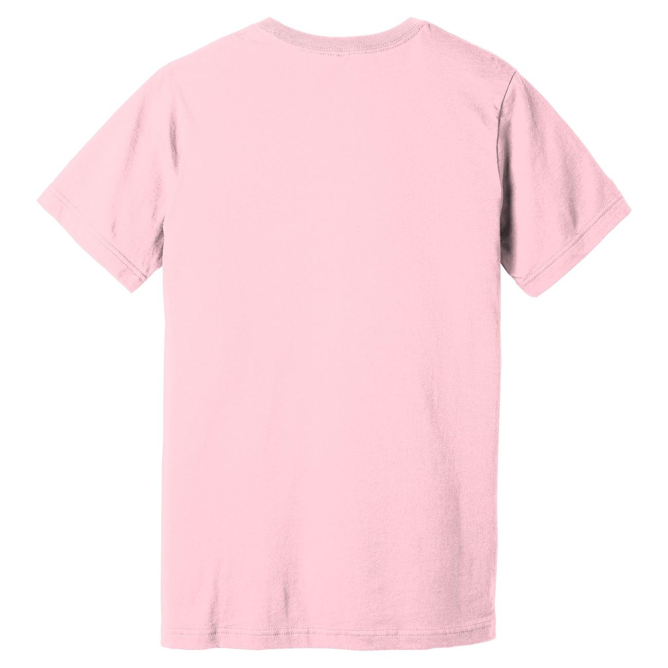 Bella + Canvas BC3001 Unisex Jersey Short Sleeve Tee - Pink | Full Source
