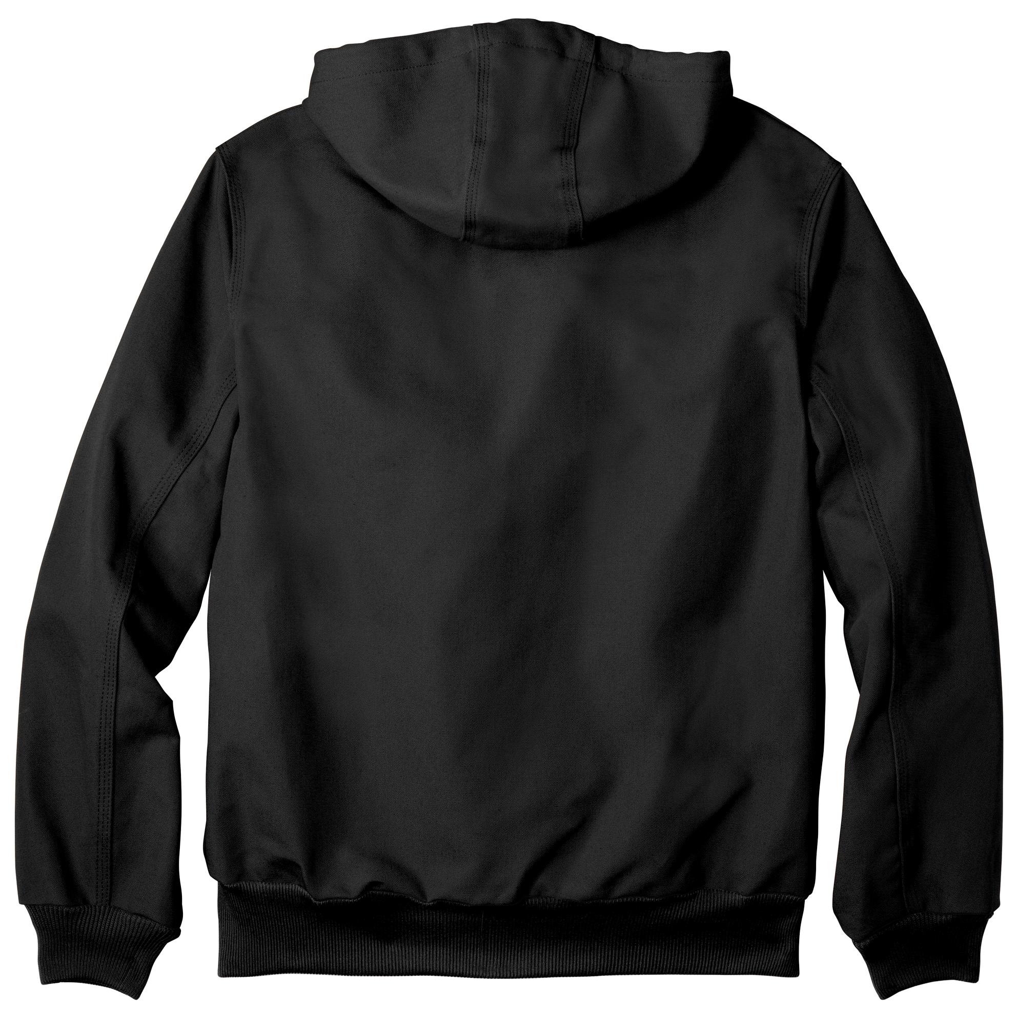 Carhartt CT106678 Thermal-Lined Duck Active Jacket - Black