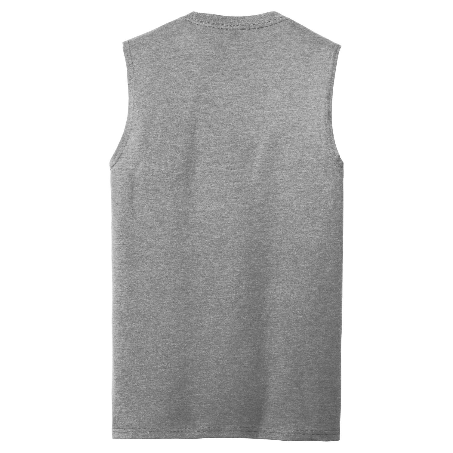 District DT6300 Young Mens V.I.T. Muscle Tank - Grey Frost | Full Source