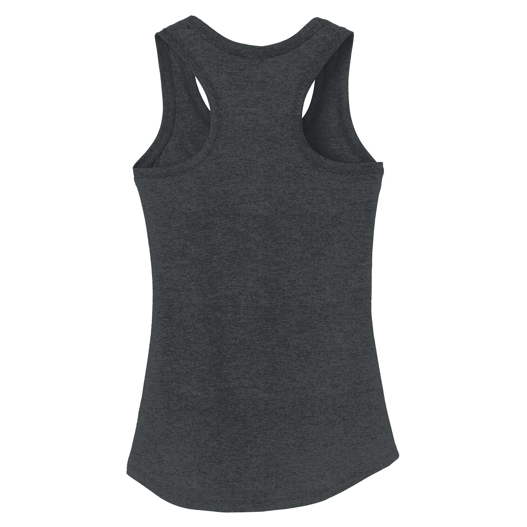 District DM138L Women's Perfect Tri Racerback Tank - Black Frost | Full ...