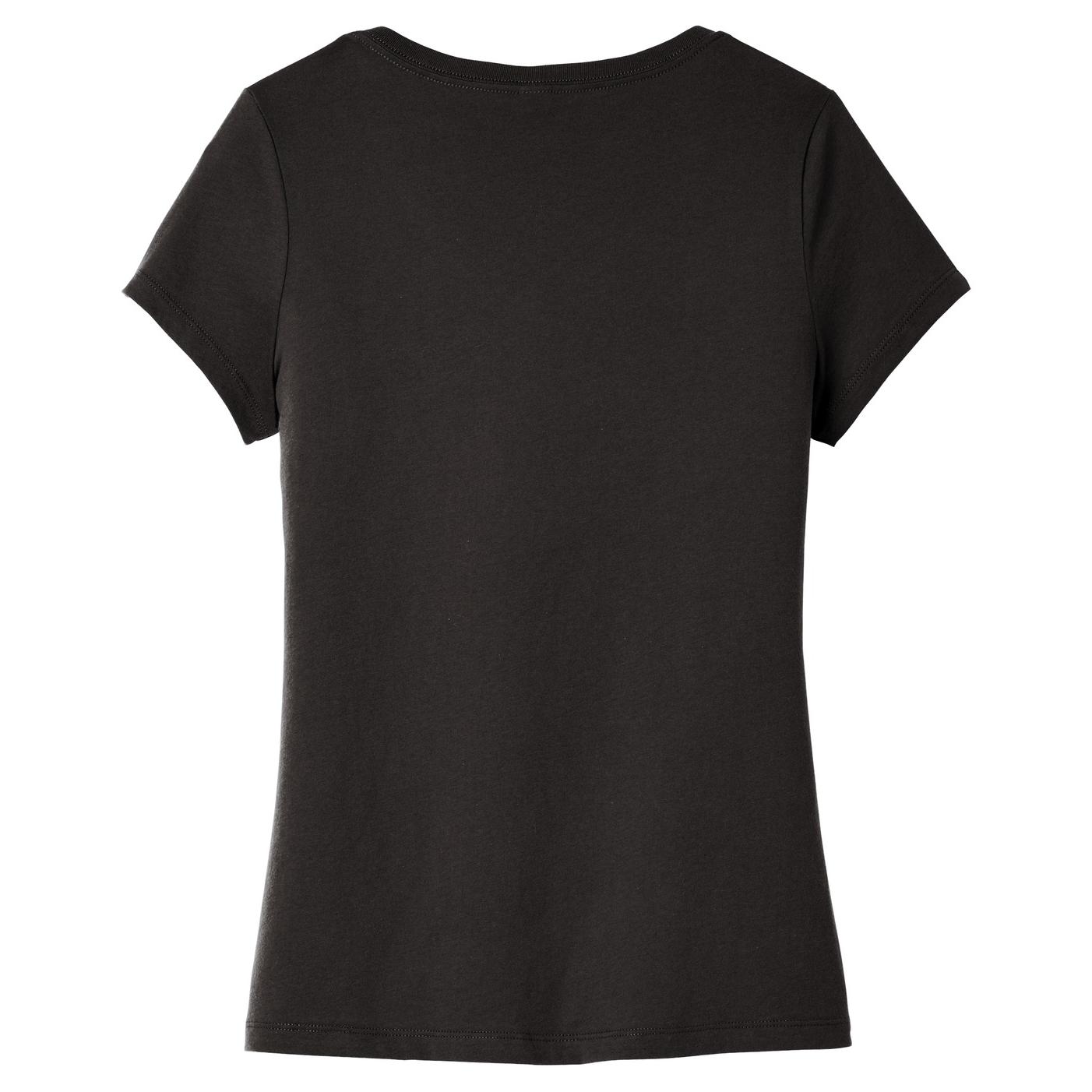District Women's Very Important Tee V-Neck - Soft Ring Spun Cotton Comfort Fit (DT6503)