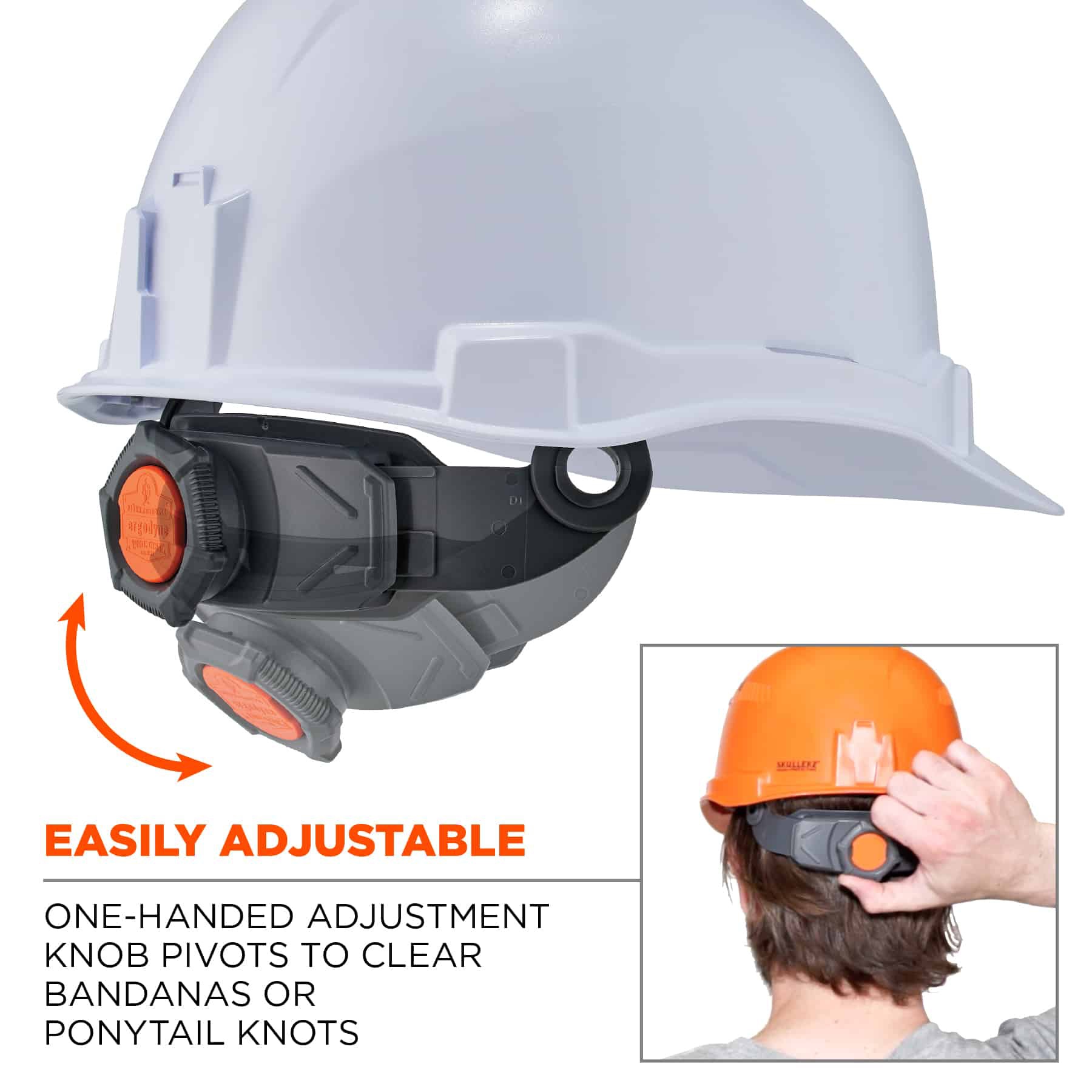 Ergodyne Skullerz 8973LED Full Brim Vented Hard Hat with LED Light