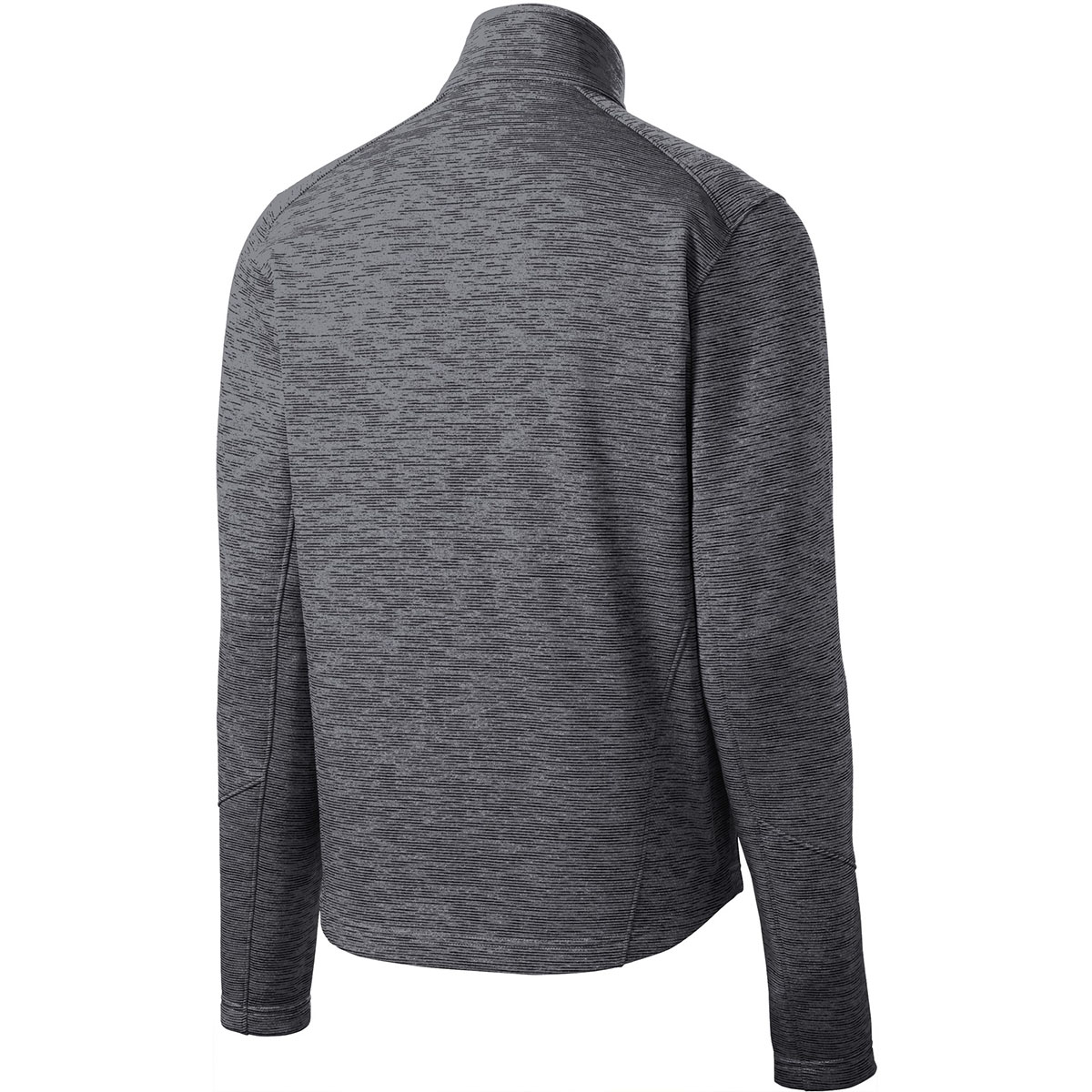 Port Authority F231 Digi Stripe Fleece Jacket - Black | Full Source