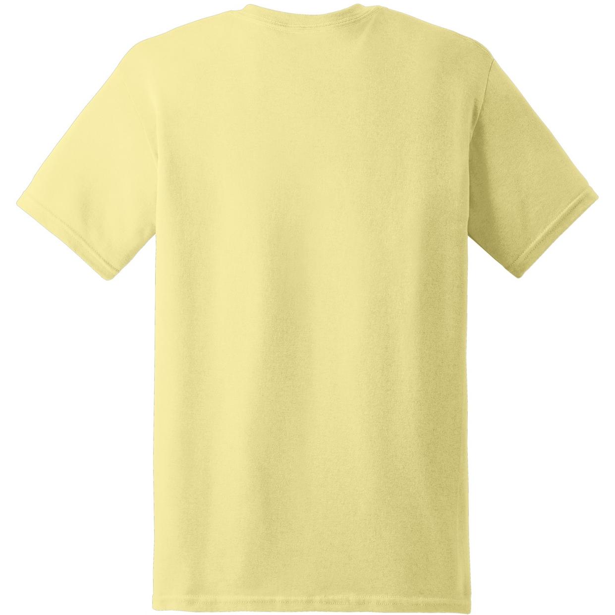 Gildan 5000 Heavy Cotton/Polyester T-Shirt - Cornsilk | FullSource.com