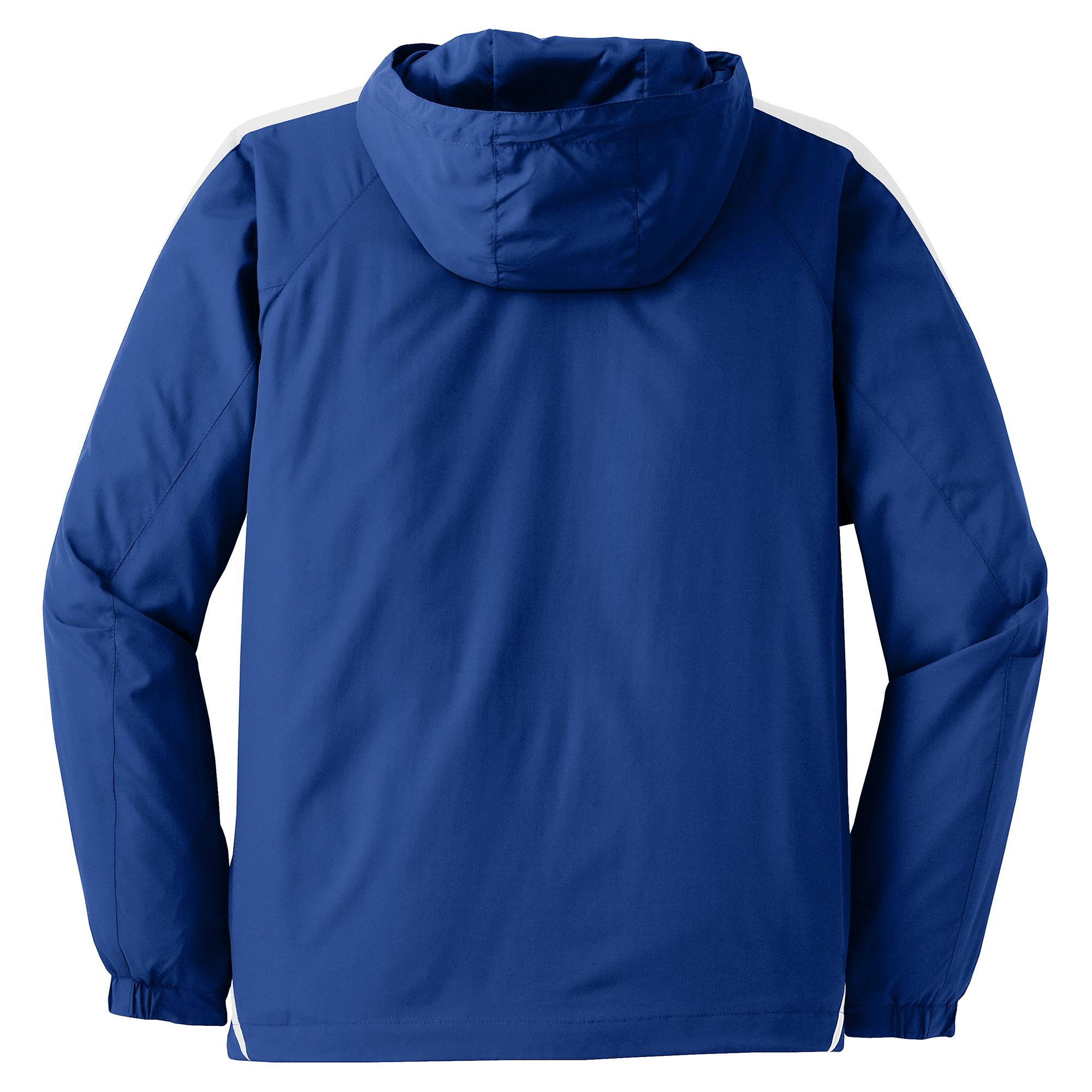 Sport-Tek JST63 Colorblock Raglan Anorak Jacket - True Royal