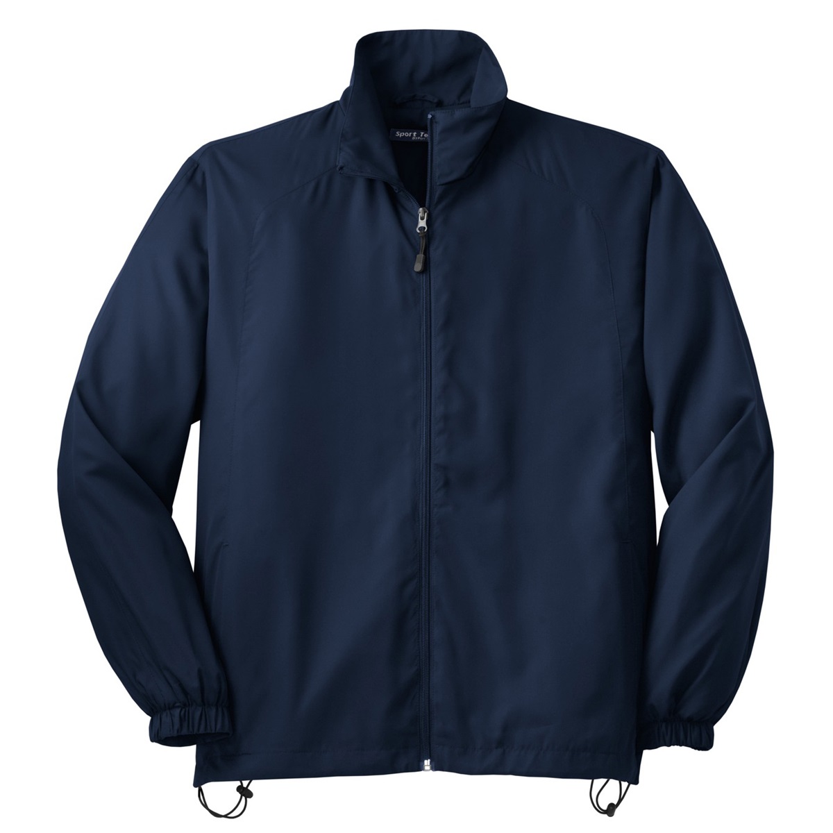 SportTek JST70 FullZip Wind Jacket True Navy Full Source