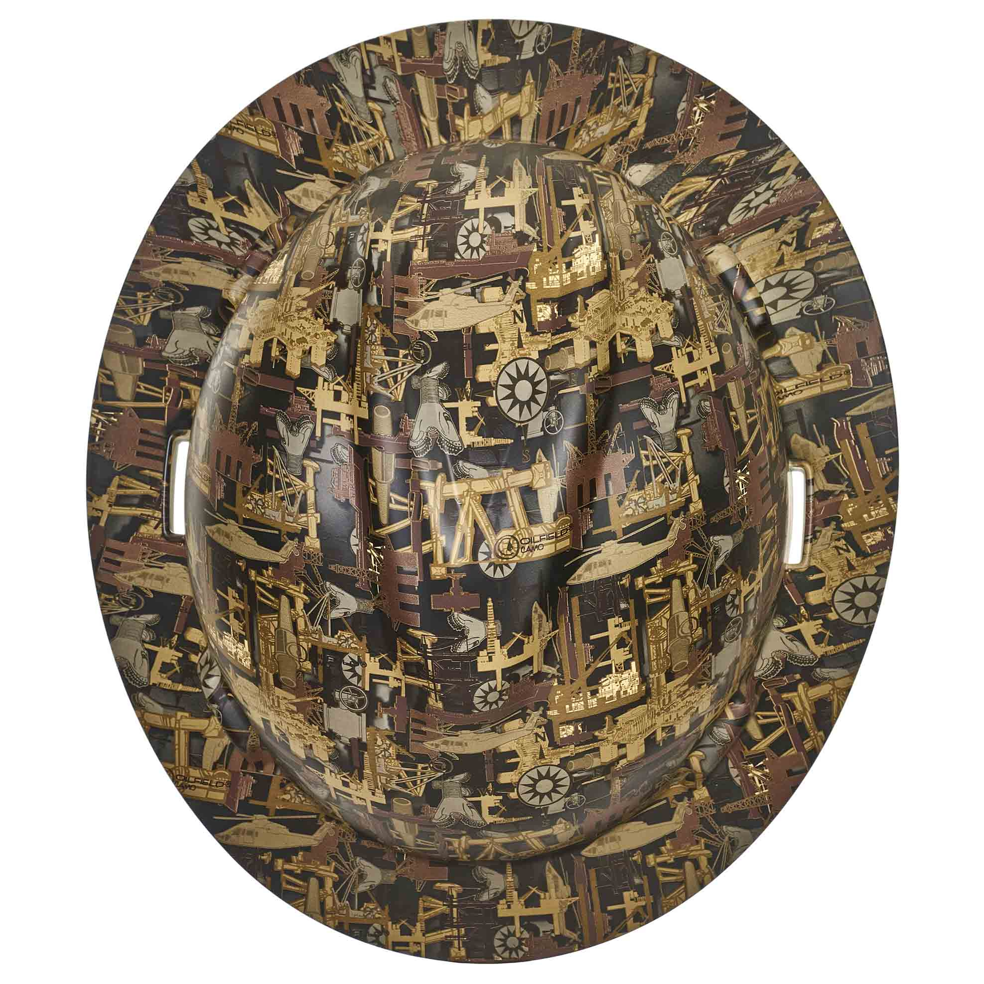 MSA 10204783 V-Gard Hydro Dip Full Brim Hard Hat - Fas-Trac