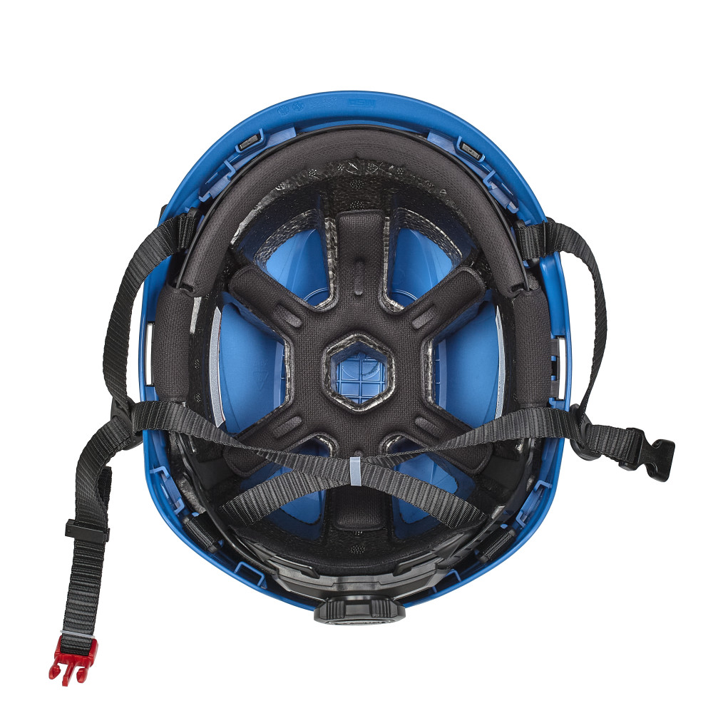 MSA 10242632 V-Gard H2 Vented Safety Helmet - Ratchet Suspension