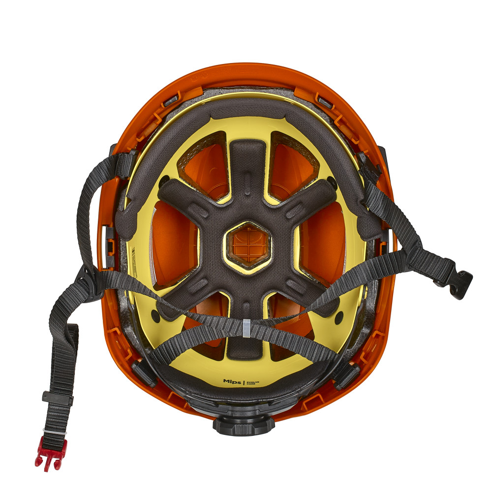 MSA 10242818 V-Gard H2 Vented Safety Helmet with Mips - Ratchet