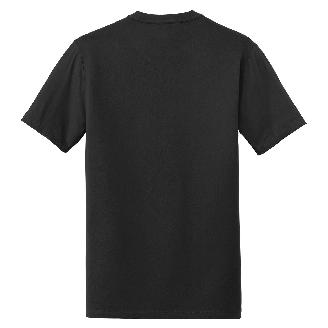 New Era NEA100 Heritage Blend Crew Tee - Black | Full Source
