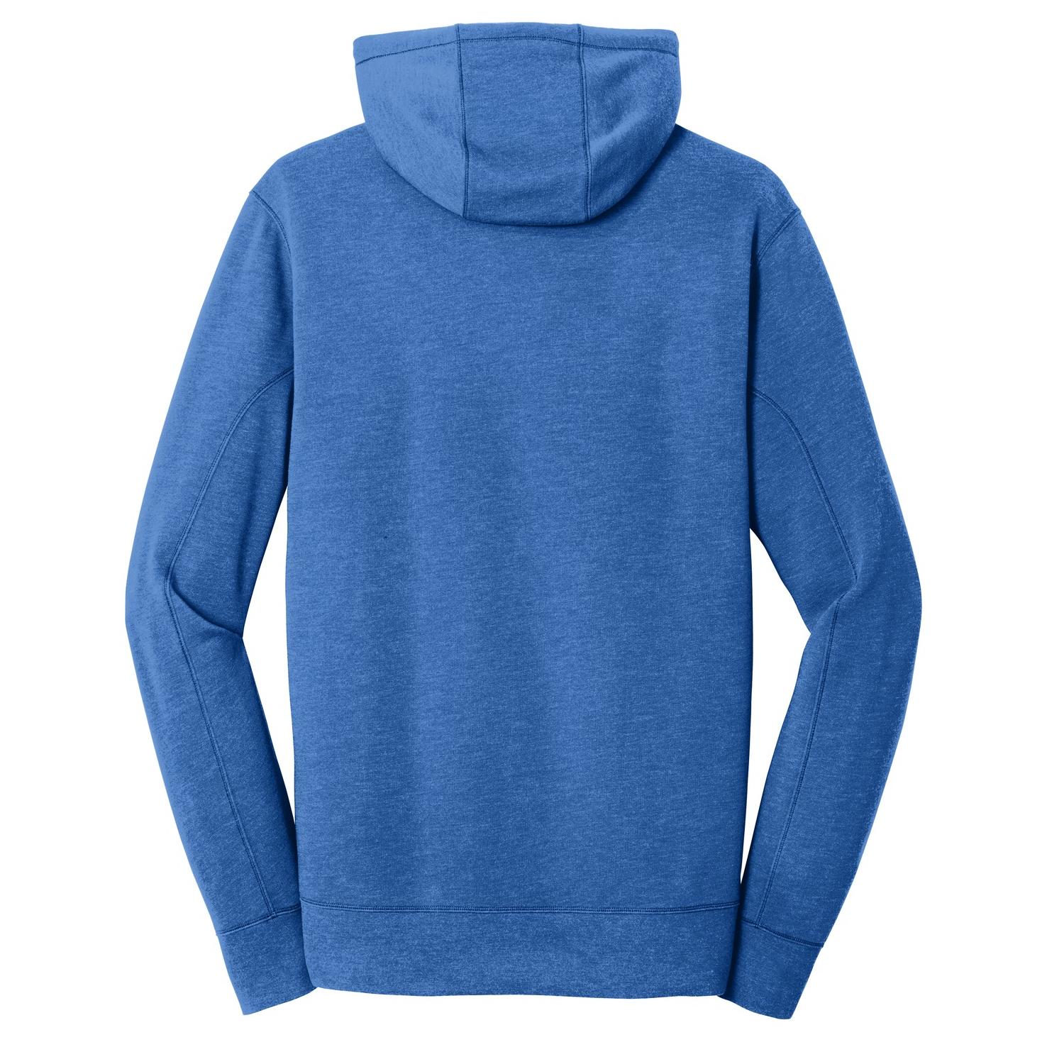 New Era NEA510 Tri-Blend Fleece Pullover Hoodie - Royal Heather | Full ...