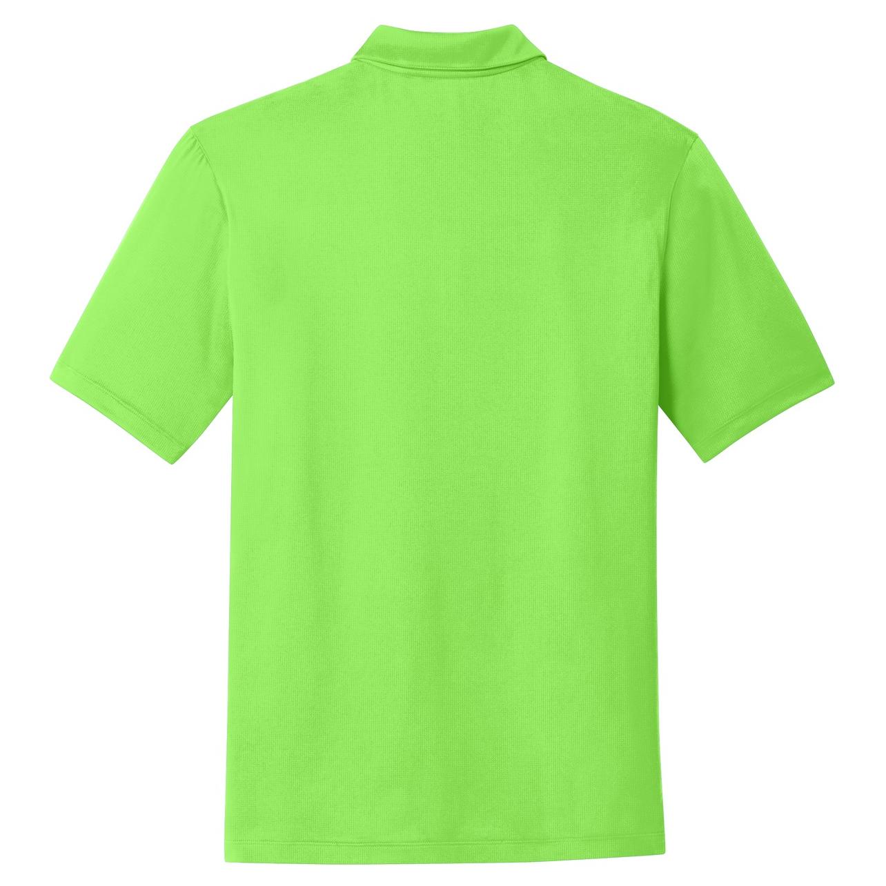 lime green nike polo