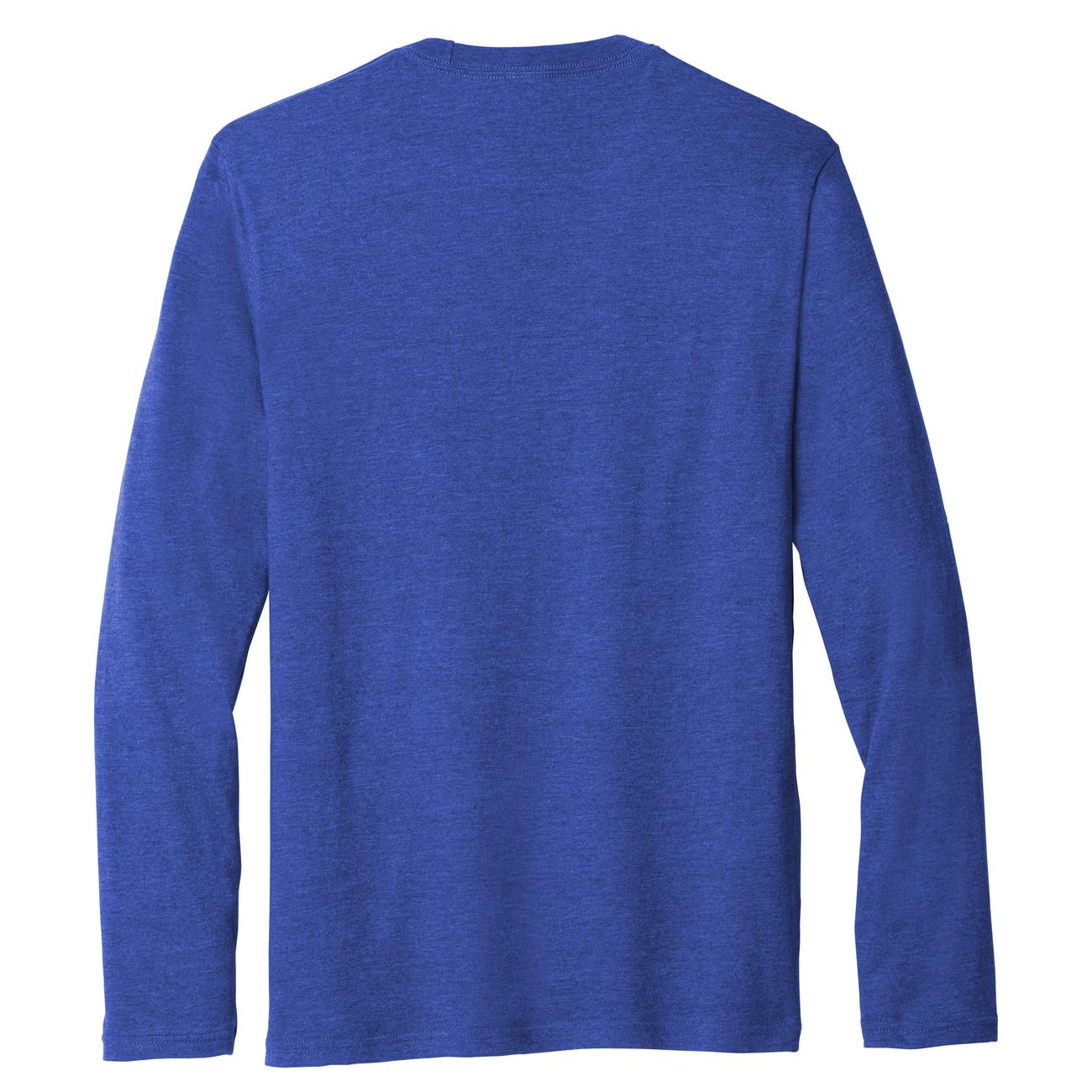 Port & Company PC455LS Long Sleeve Fan Favorite Blend Tee - True Royal ...