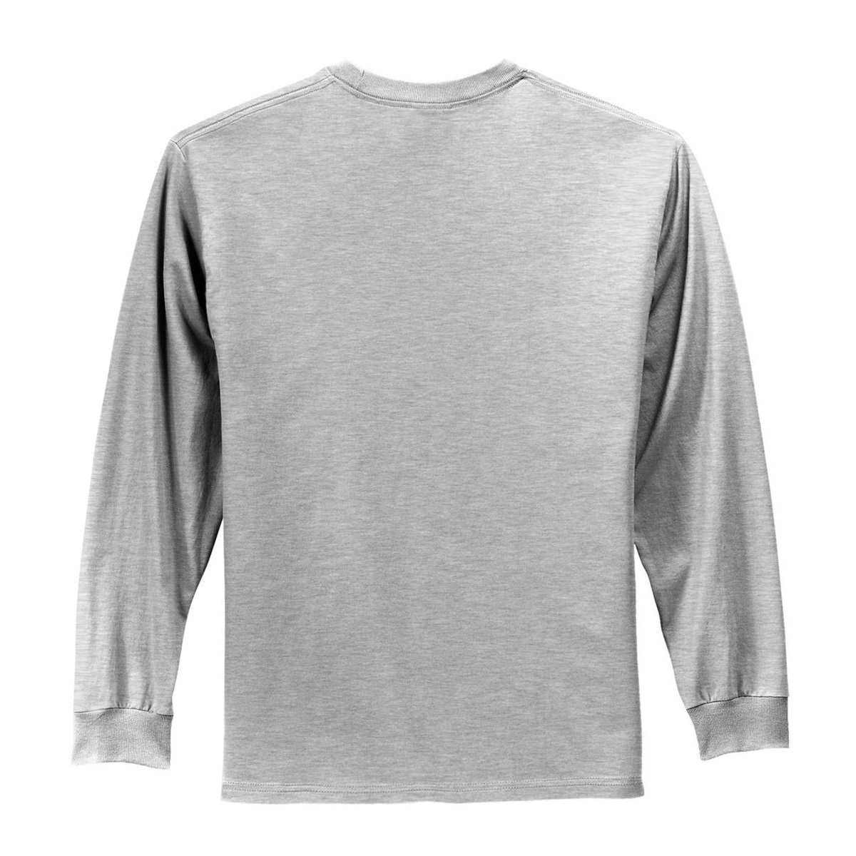 Port And Company Pc61ls Long Sleeve Essential T Shirt Ash Full Source