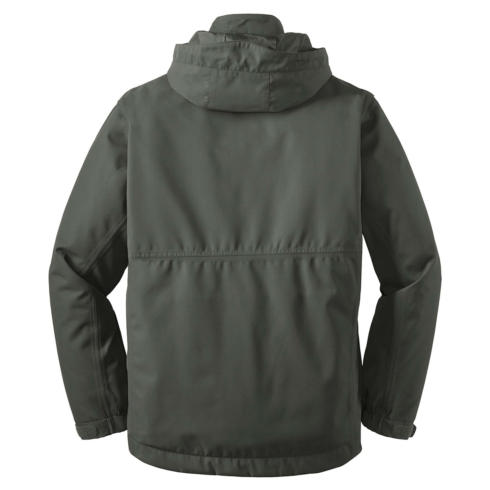 Port Authority J302 Herringbone 3-in-1 Parka - Spruce Green | Full