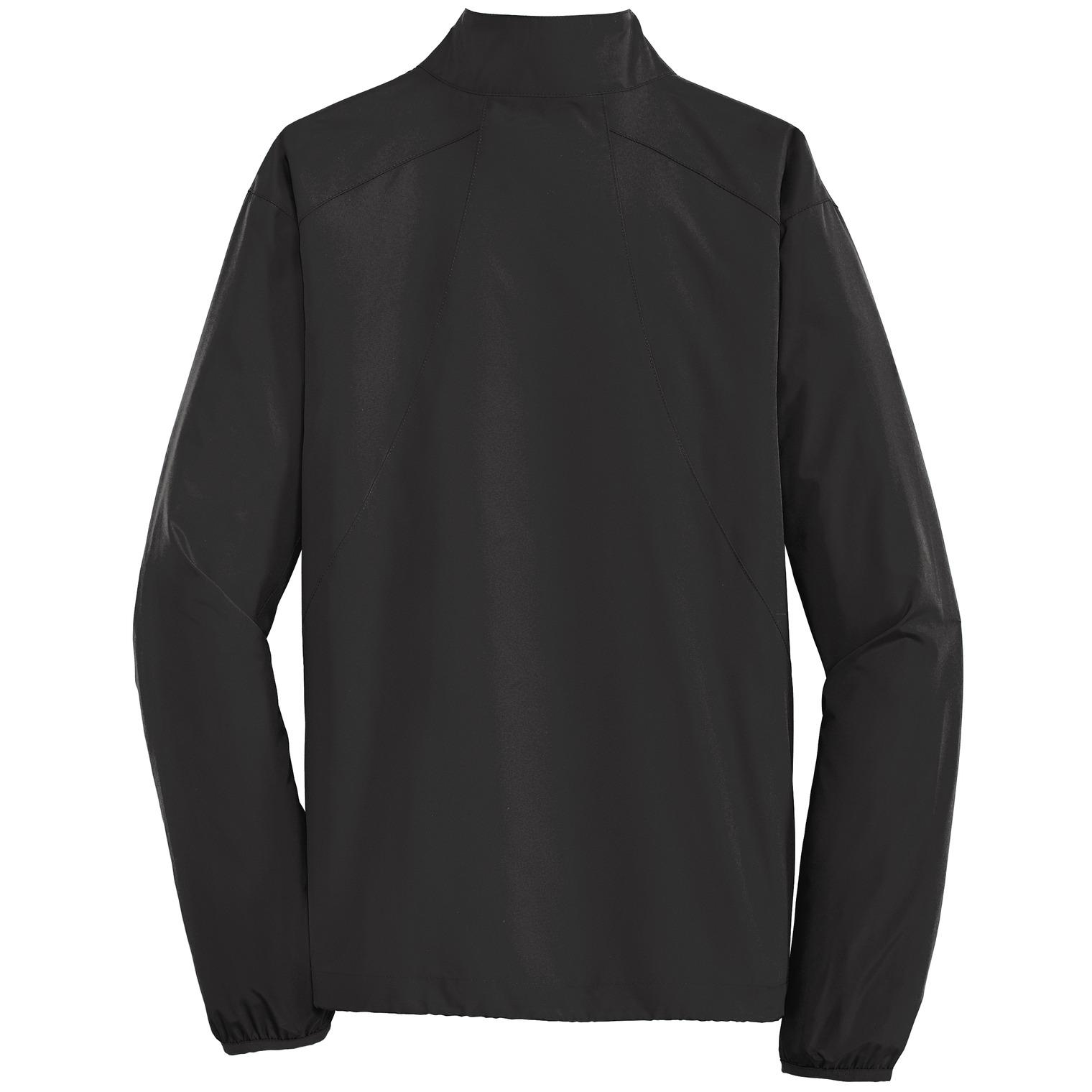 Port Authority J343 Zephyr 1/2-Zip Pullover - Black | Full Source