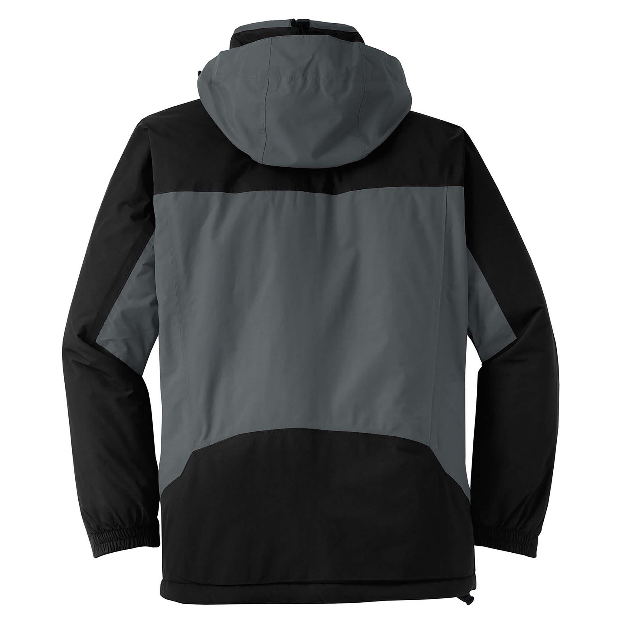 Port Authority J792 Nootka Jacket - Graphite/Black | Full Source