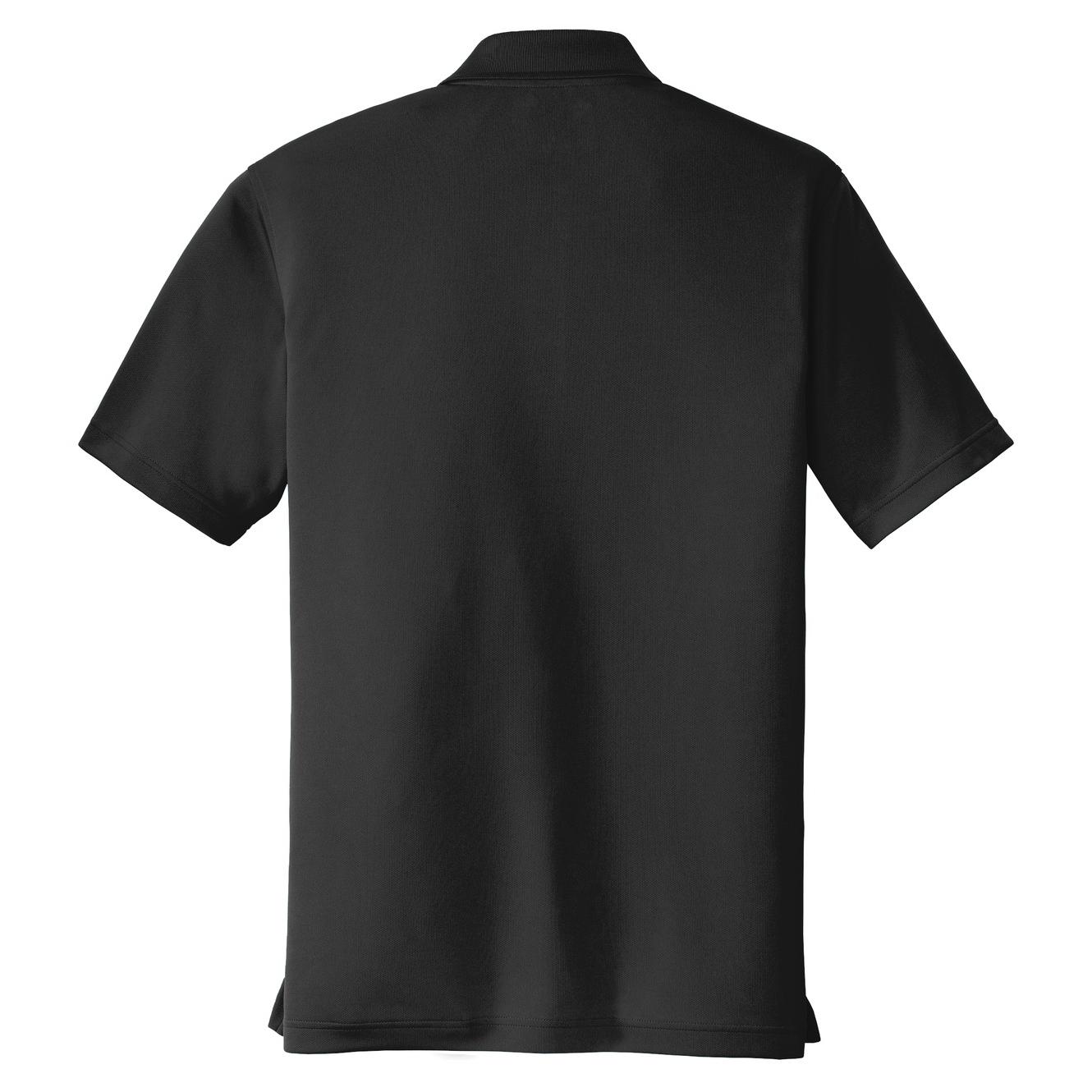 Port Authority K110 Dry Zone UV Micro-Mesh Polo - Deep Black | Full Source