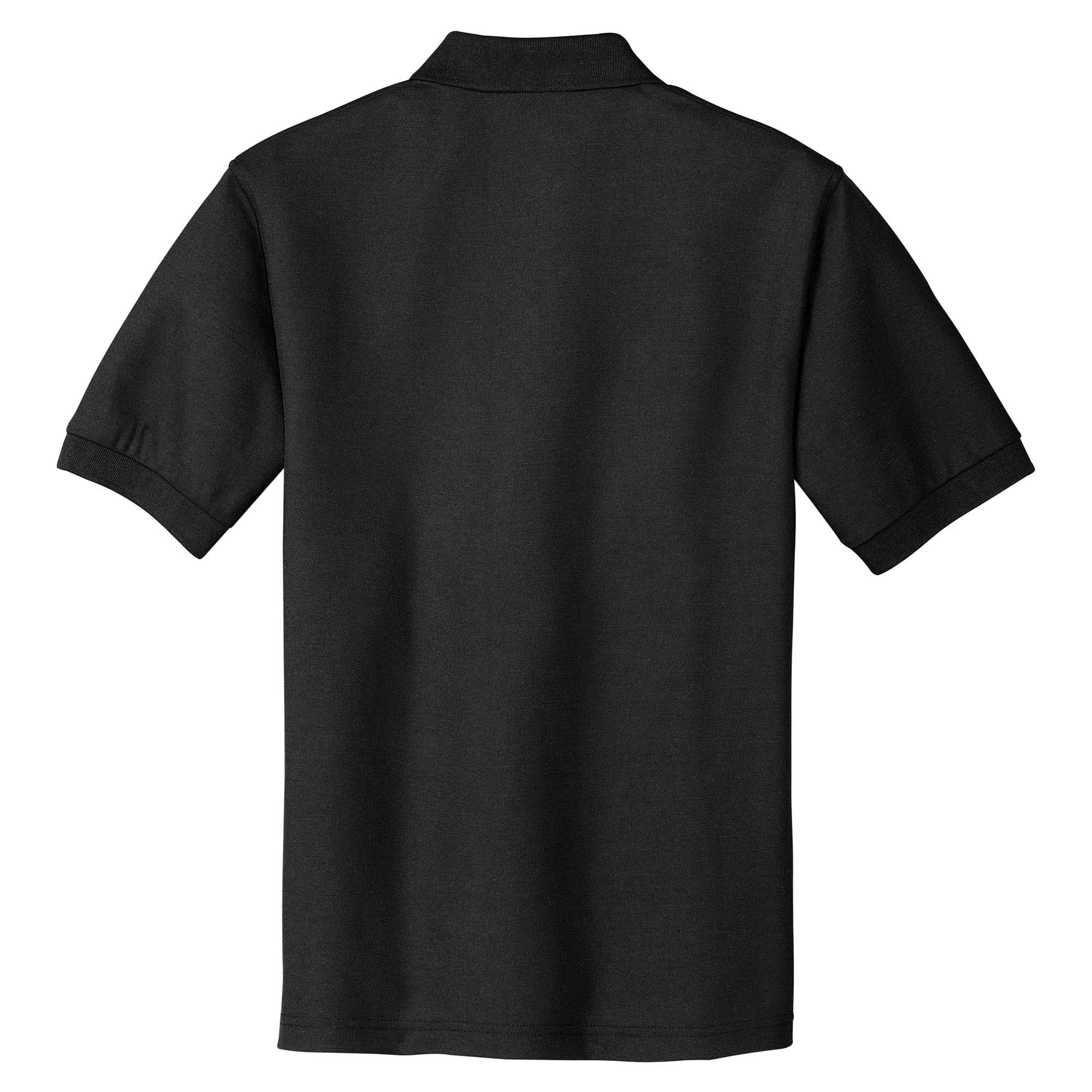 Port Authority K500 Silk Touch Polo - Black | Full Source