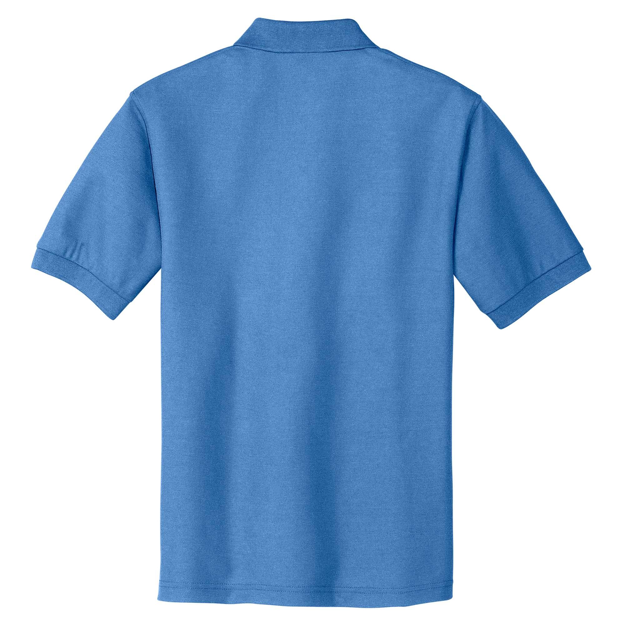 Port Authority K500 Silk Touch Polo Ultramarine Blue Full Source