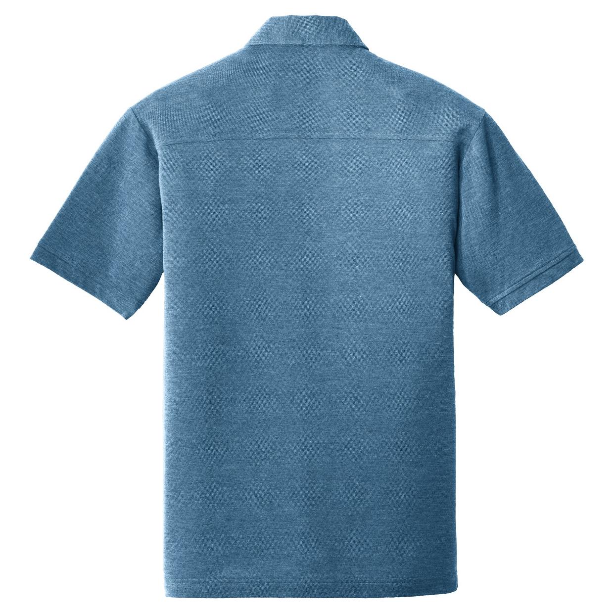Port Authority K581 Coastal Cotton Blend Polo River Blue Navy