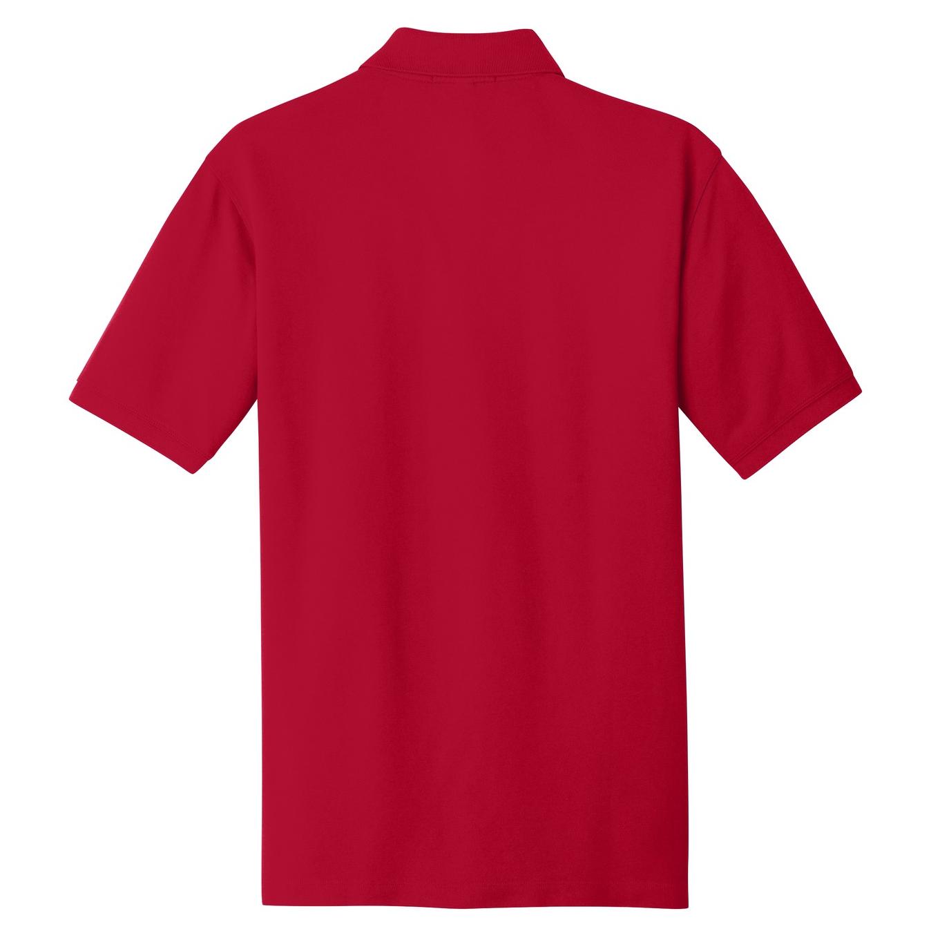 Port Authority K8000 EZCotton Polo Apple Red Full Source