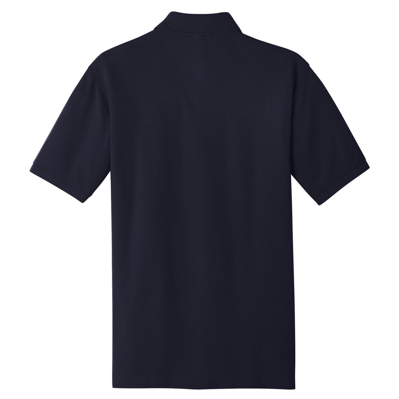 Port Authority K8000 EZCotton Polo Navy Full Source