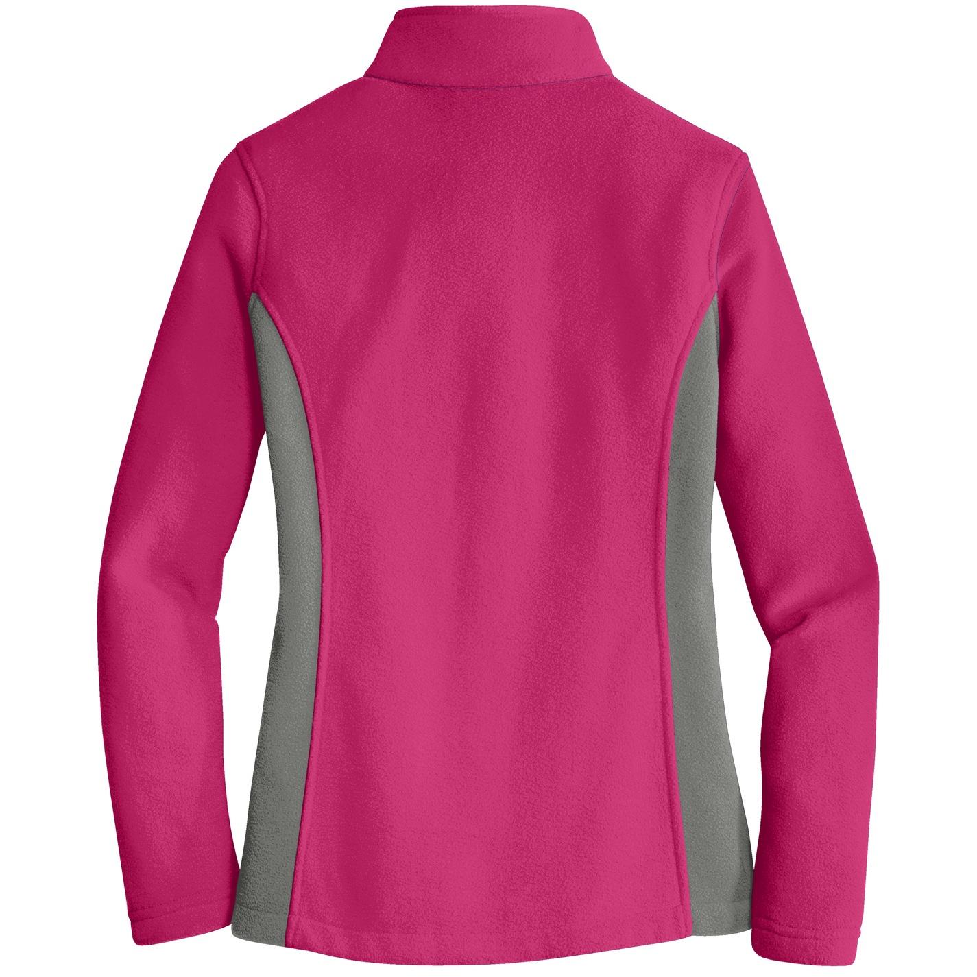Port Authority ® Ladies Colorblock Value Fleece Jacket. L216