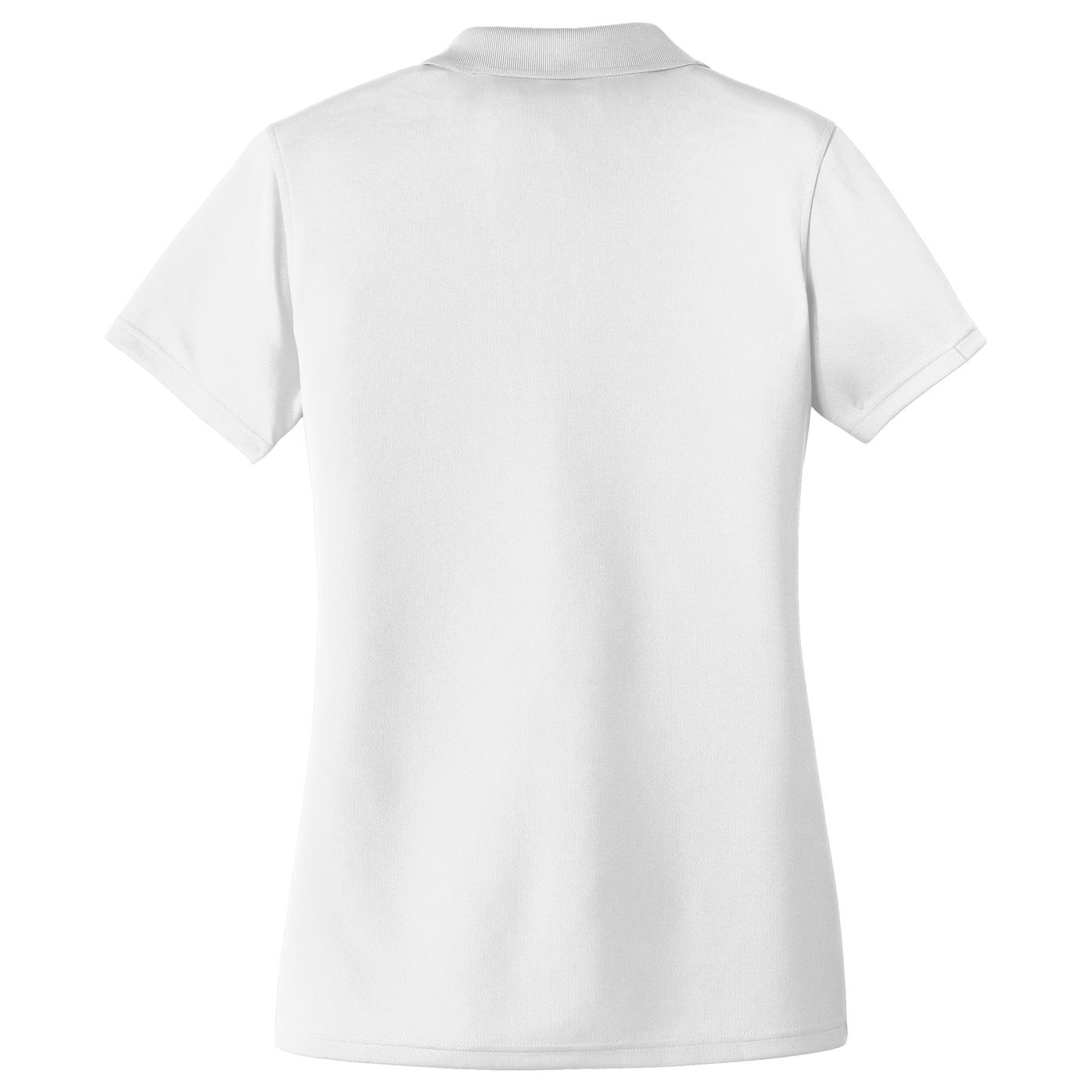 Port Authority LK110 Dry Zone UV Micro-Mesh Polo - White | Full Source