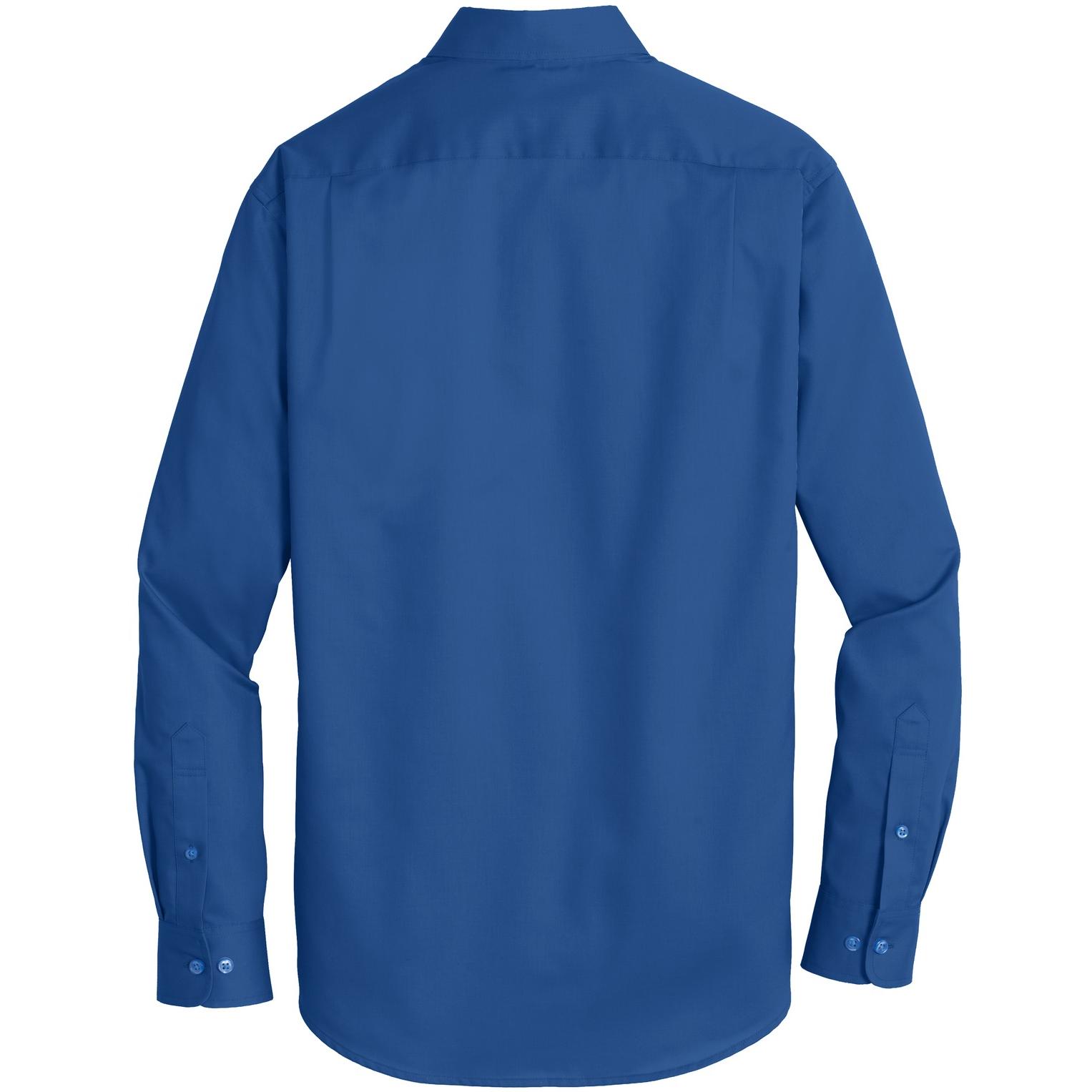 Port Authority S663 SuperPro Twill Shirt - True Blue | Full Source